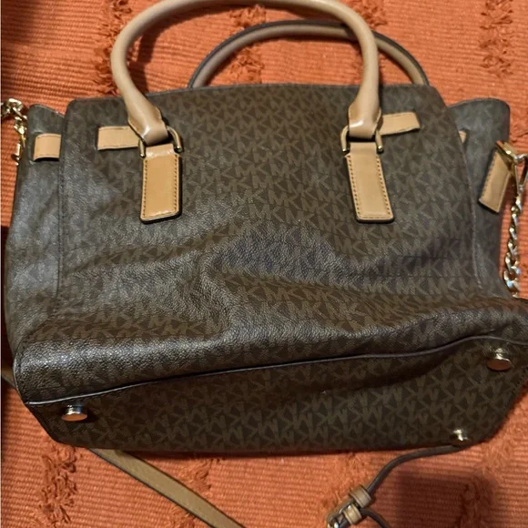 Michael Kors Brown Signature Tote Bag - Picture 2 of 3